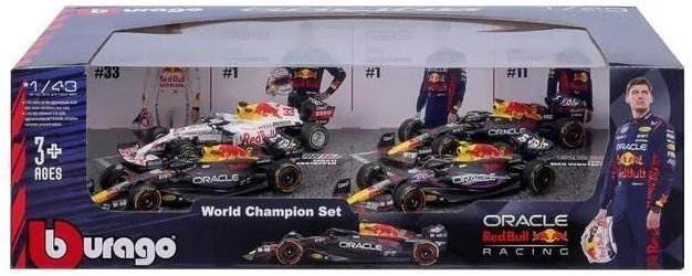 Bburago Red Bull Racing 1 : 43 (darčeková sada 4 ks)