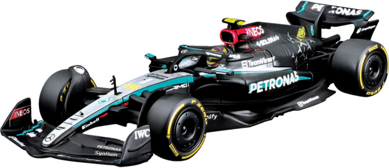 Bburago Mercedes-AMG F1 W15 (2024) 1 : 43 #44 Hamilton (s jazdcom)