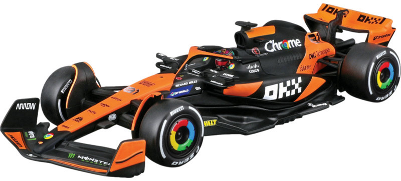 Bburago McLaren F1 Team MCL38 (2024) 1 : 43 #81 Piastri (s jazdcom)