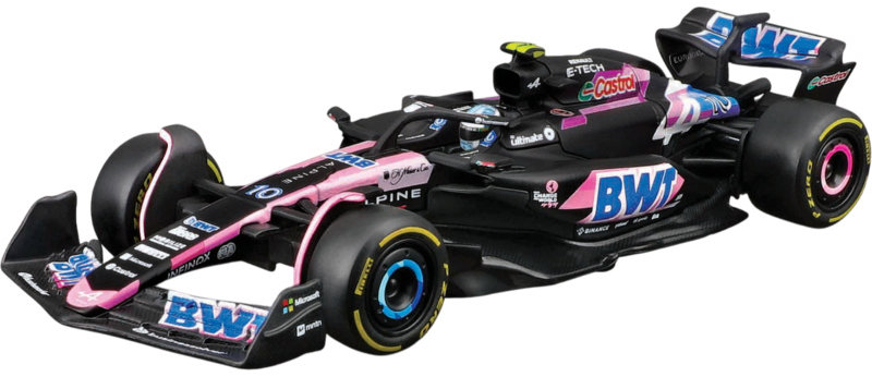 Bburago BWT Alpine F1 Team A524 (2024) 1 : 43 #10 Gasly (s jazdcom)
