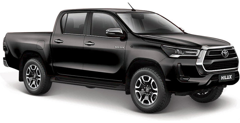 Maisto Toyota Hilux 1:24 čierna