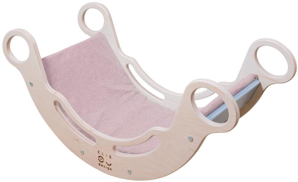 Poťah na Montessori hojdačku 5 in 1 s elastanom staroružový