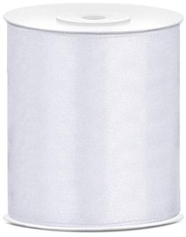 Saténová stuha biela – svadba 10 × 250 cm
