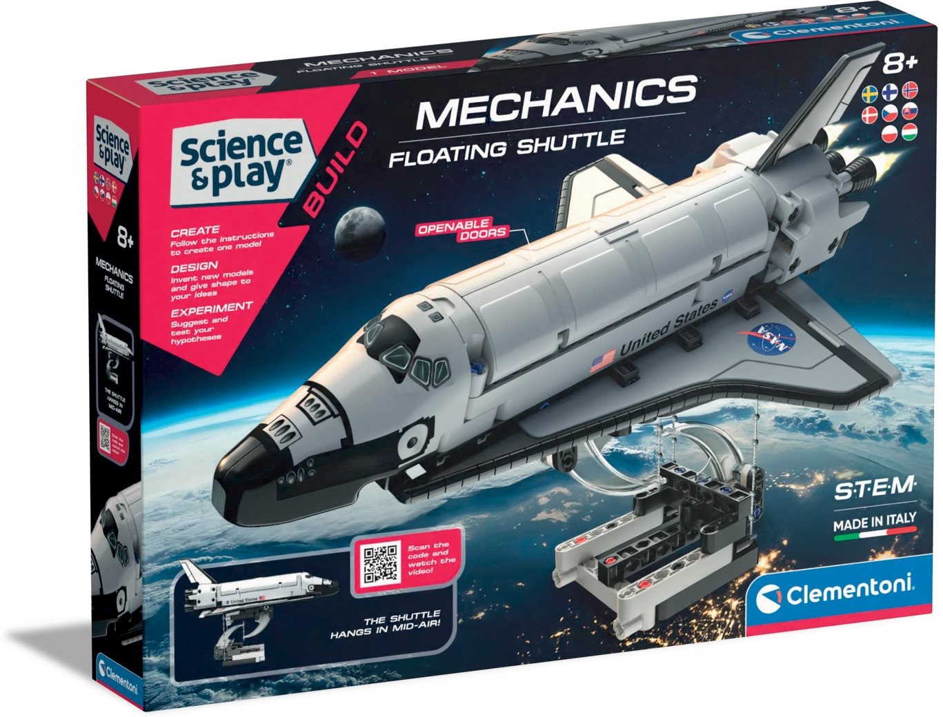 Clementoni Lietajúci raketoplán NASA