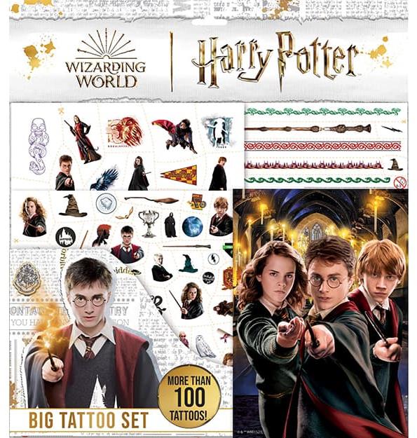 Jiri Models Veľká súprava s tetovaním Harry Potter