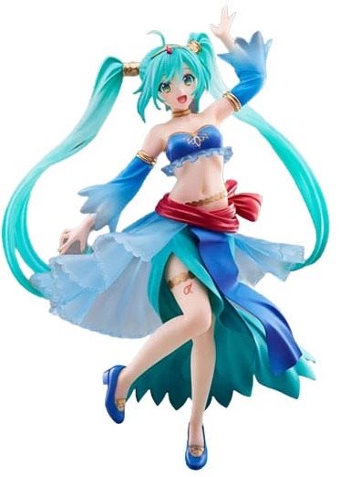 Taito Prize figúrka Vocaloid PVC Princezná AMP Hatsune Miku Arabian Ver.