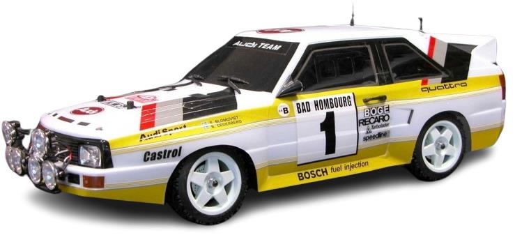 Rally Legends Audi Quattro Sport 1985 1:10 RTR sada