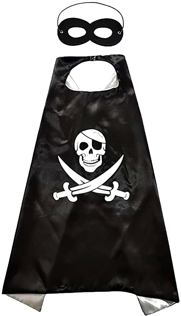 FunCo Detský karnevalový kostým Pirát 2 v 1