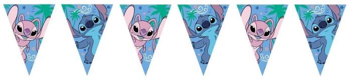 SMART BALLOONS Vlajky Stitch a Angel, 230 cm