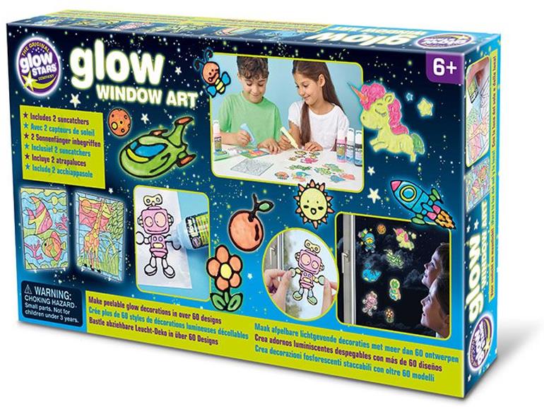 GlowStars Window Art Svetielkujúce maľovanie na okno a sklo
