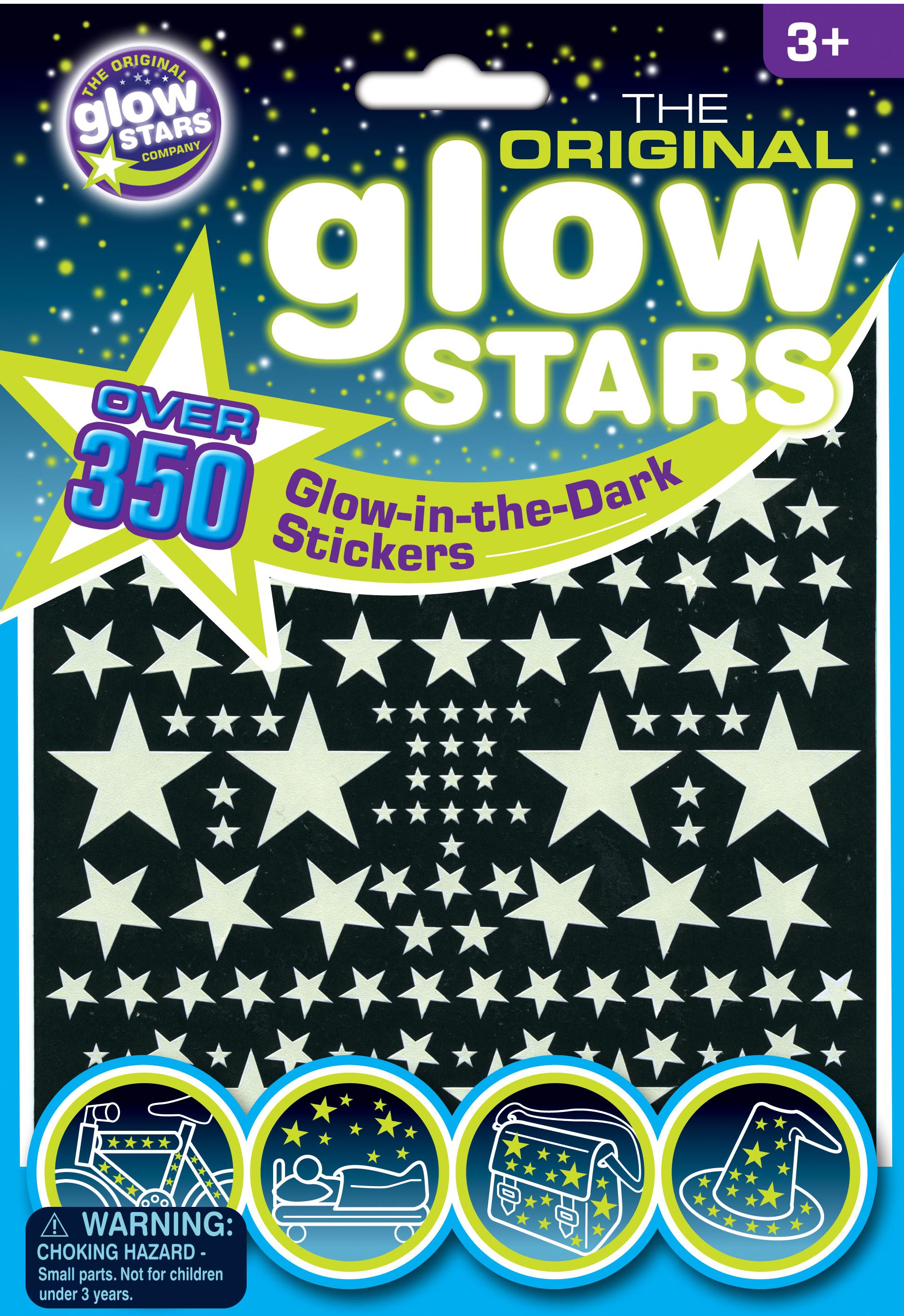 GlowStars Svetielkujúce hviezdy 350 ks nálepiek