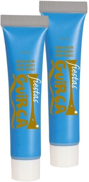 Guirca Make-Up Neónovo Modrý V Tube – Halloween – 20 ml