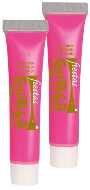 Guirca Make-Up Neónovo Ružový V Tube – Halloween – 20 ml