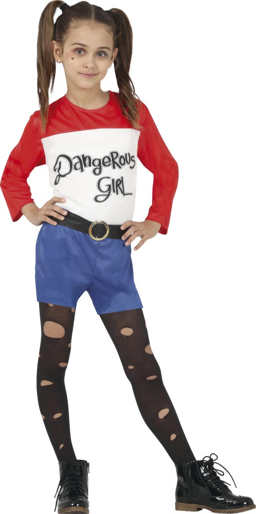 GUIRCA Detský kostým Harley Quinn 5 – 6 rokov