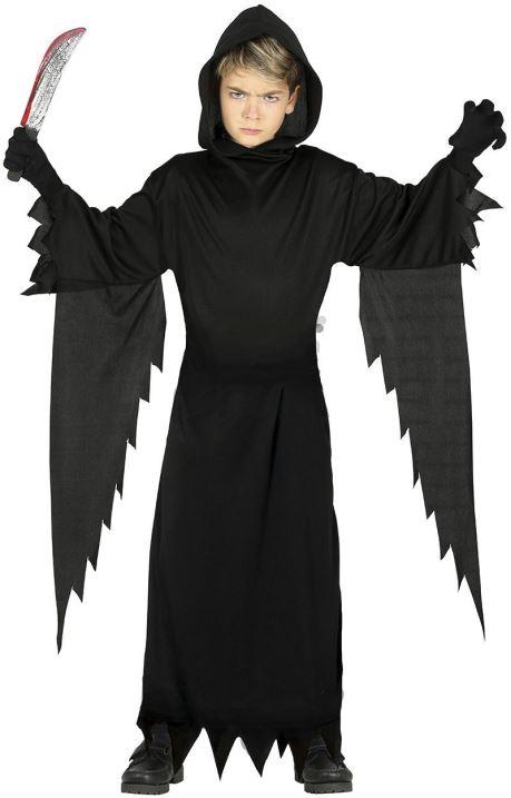 GUIRCA Detský kostým vreskot - smrťák - veľ. 3-4 roky - halloween