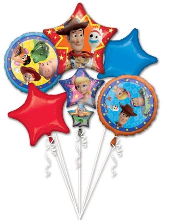Amscan Balóniková kolekcia toy story príbeh hračiek 5 ks