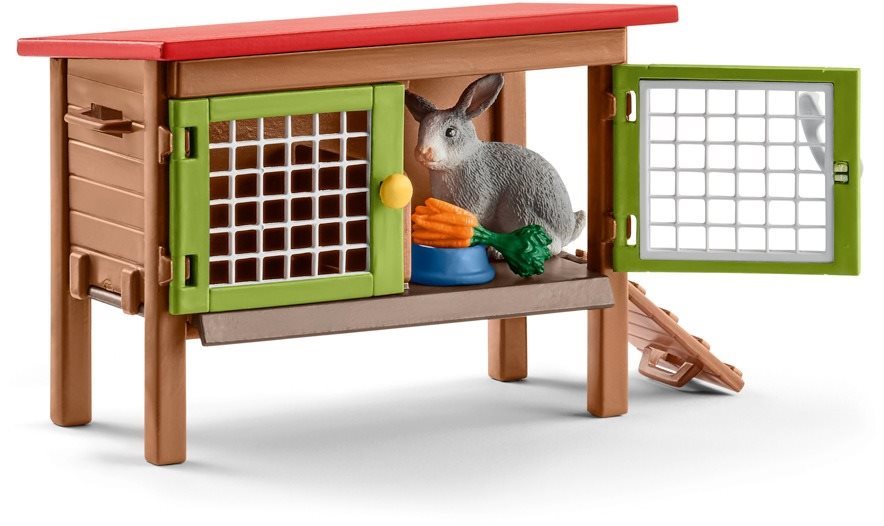 Schleich 42420 Sada králikáreň so zvieratkami a príslušenstvom