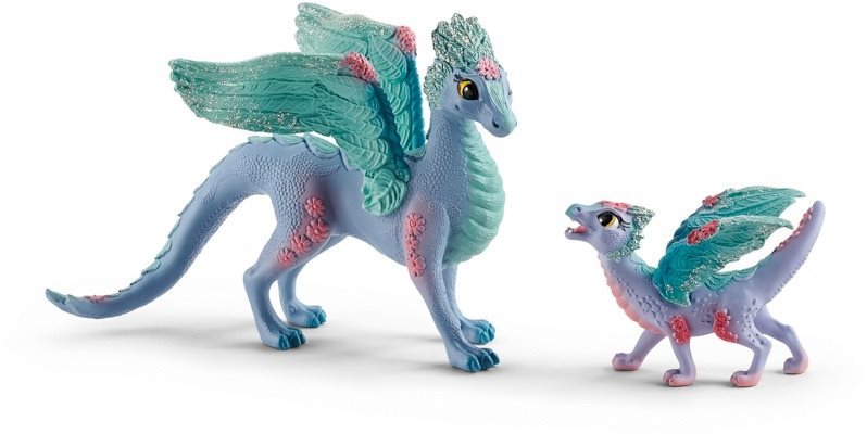 Schleich 70592 Kvetinový drak s mláďaťom