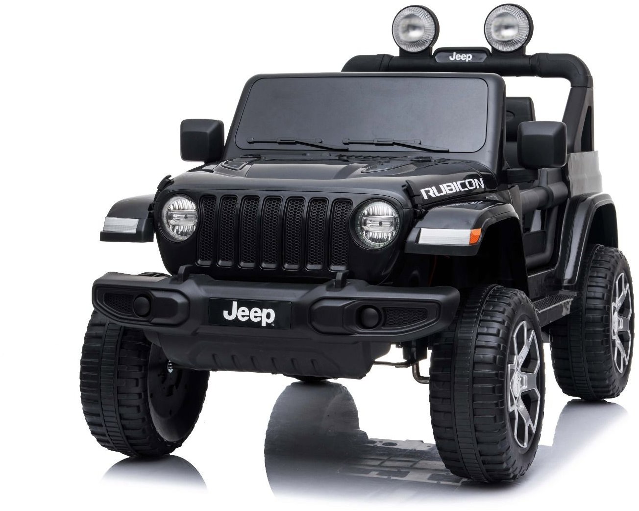 Jeep Wrangler Rubicon, čierne
