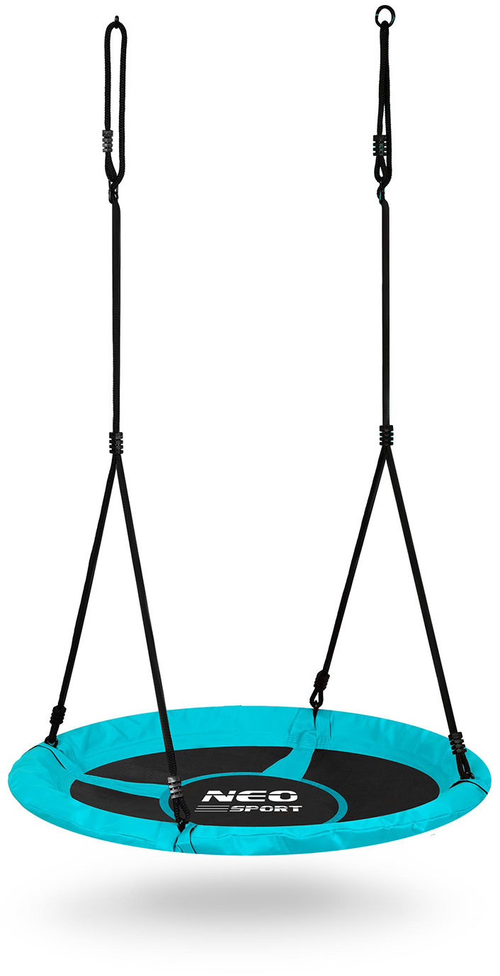 Neo-Sport Swingo Hojdačka Bocianie hniezdo 100 cm, tyrkysová