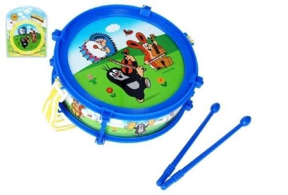 Wiky krtkov bubníček plast 20 cm + 2 paličky plast