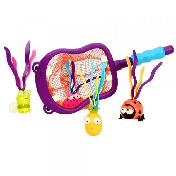 B-Toys Podberák s hračkami potápanie Hroch Hubba