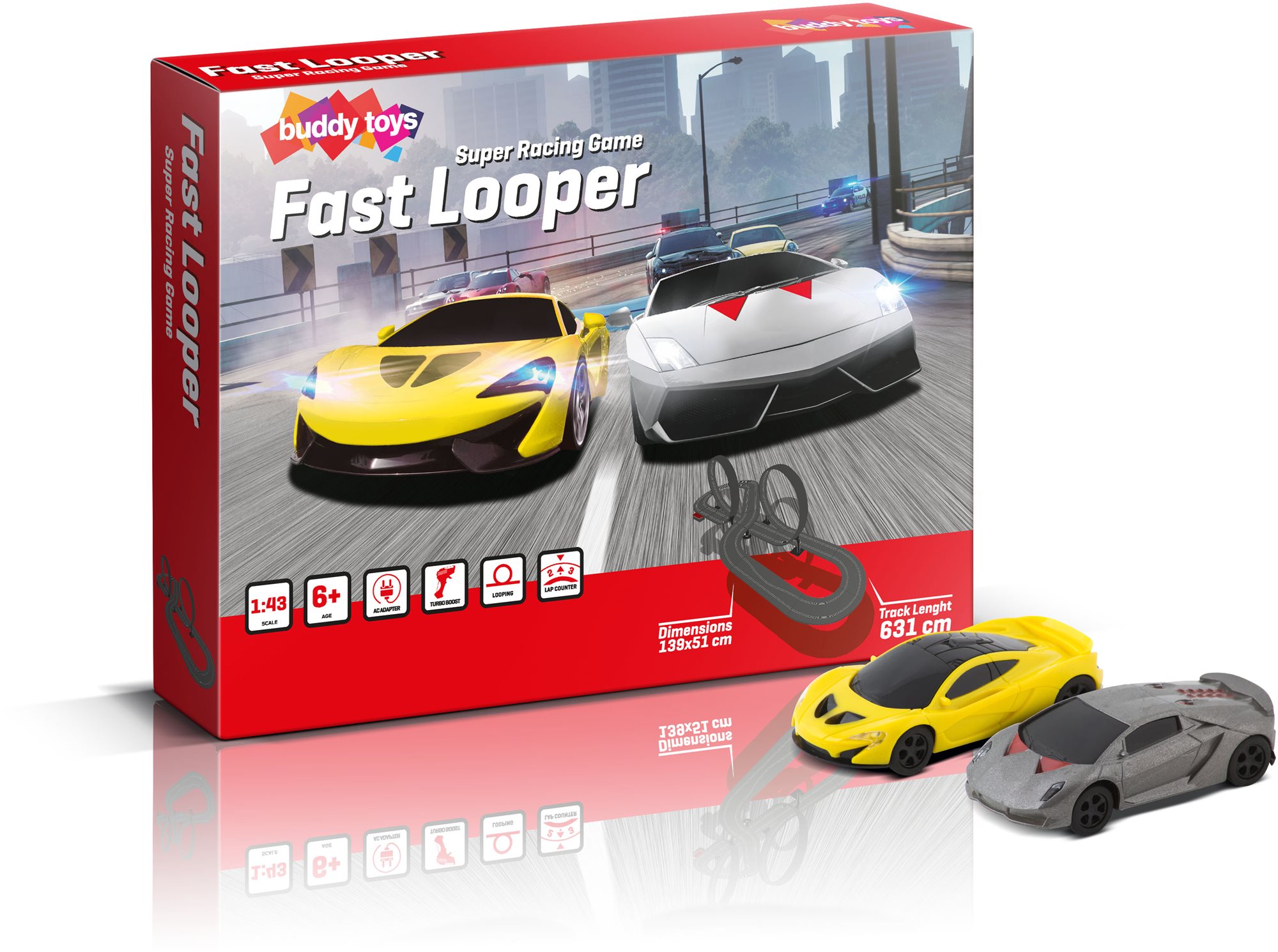 Buddy Toys Autodráha Fast Looper