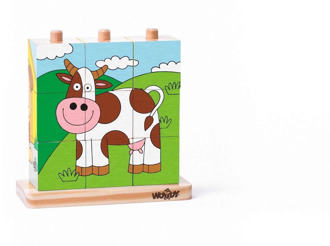Woody Kubus navliekacie - domáce zvieratá