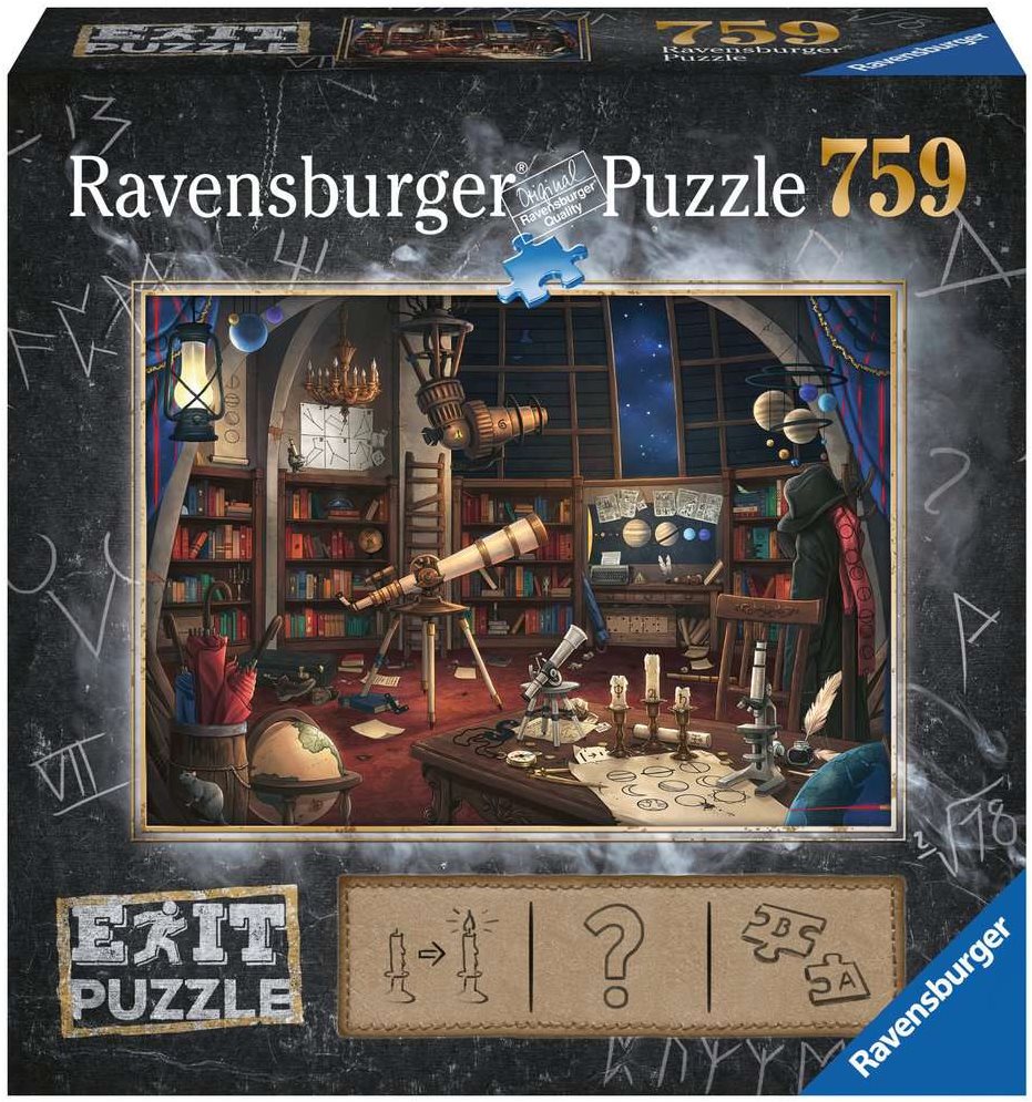 Ravensburger 199501 Exit Puzzle: Hvezdáreň
