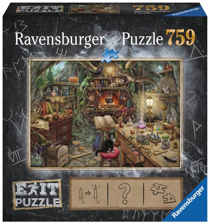 Ravensburger 199525 Exit Puzzle: Čarodejnícka kuchyňa