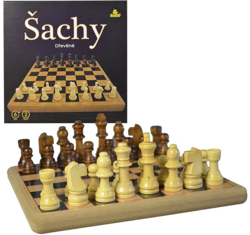 Drevený šach