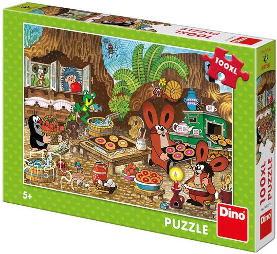 Dino Krtko v kuchyni 100xl puzzle nové