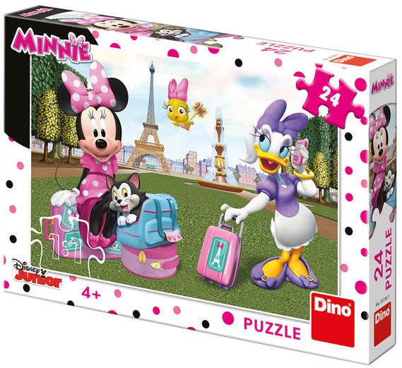 Dino Minnie v Paríži 24 dielikov
