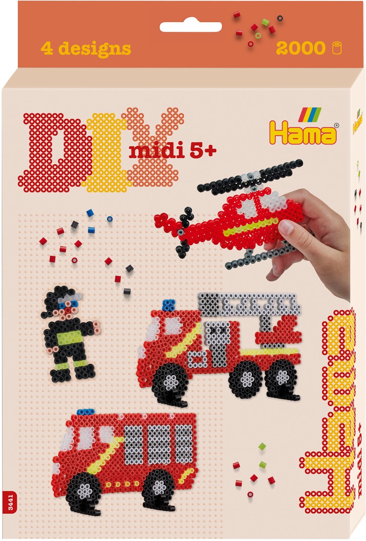 Hama midi – Hasiči