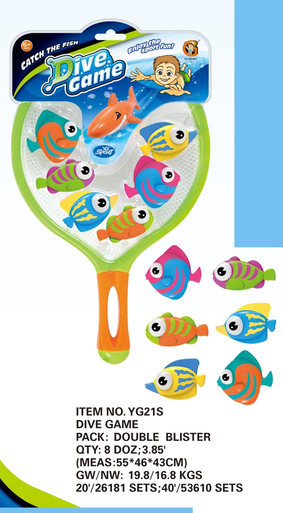 Alltoys Potápacie ryby s podberákom