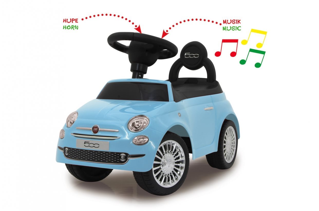 Jamara Push Car Fiat 500 – modrý