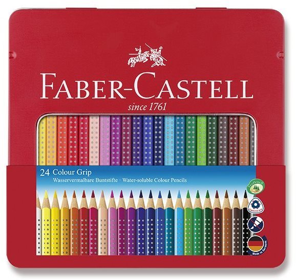 Faber-Castell Grip 2001, 24 farieb
