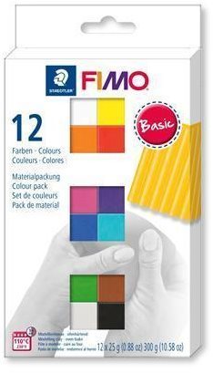 Fimo soft sada 12 farieb Basic