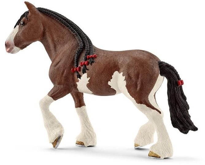 Schleich 13809 - Kobyla clydesdaleská
