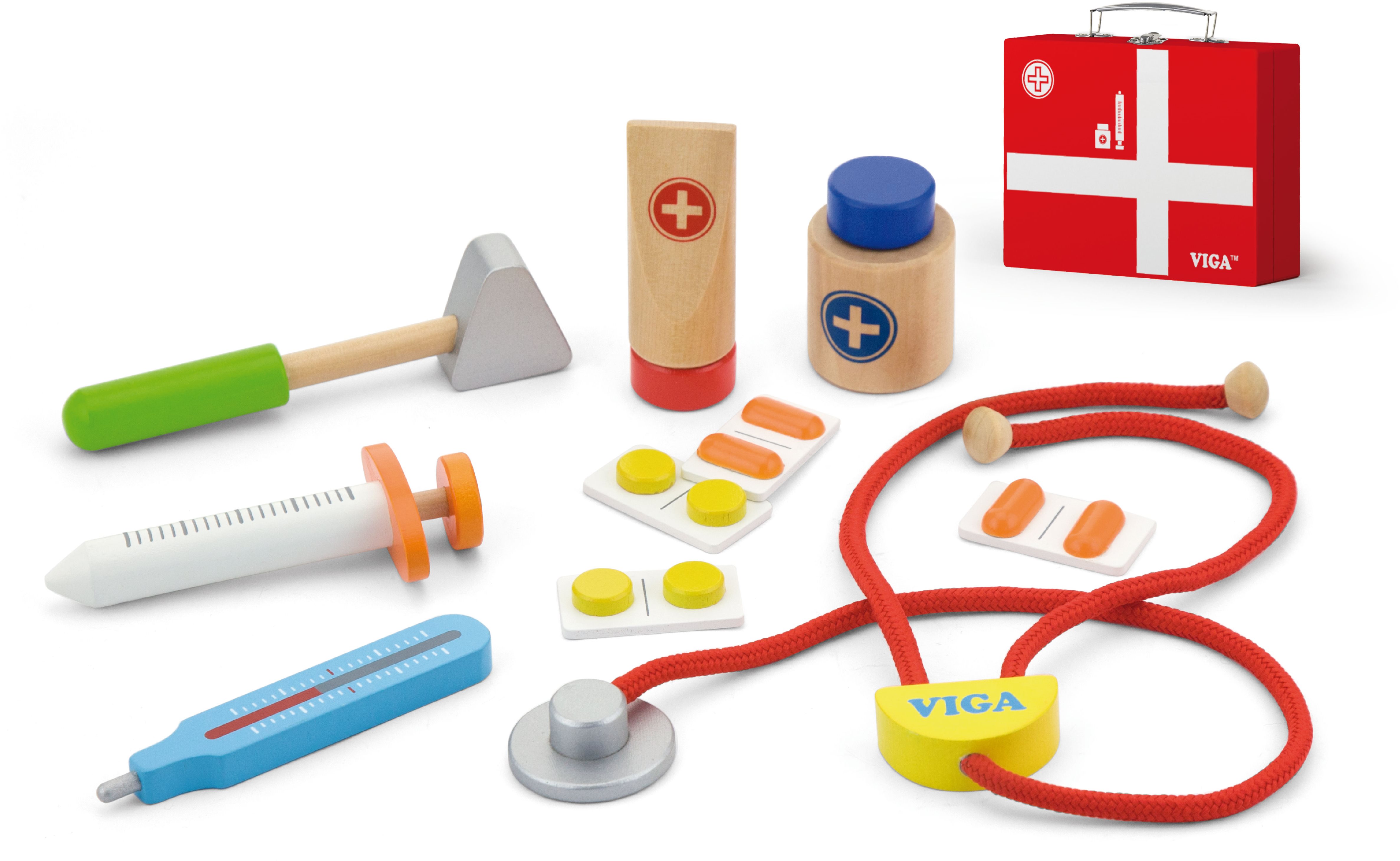 Drevená súprava doktorka