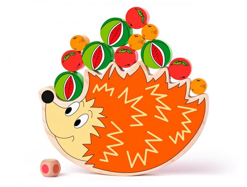 Woody Balančná hra – Ježko