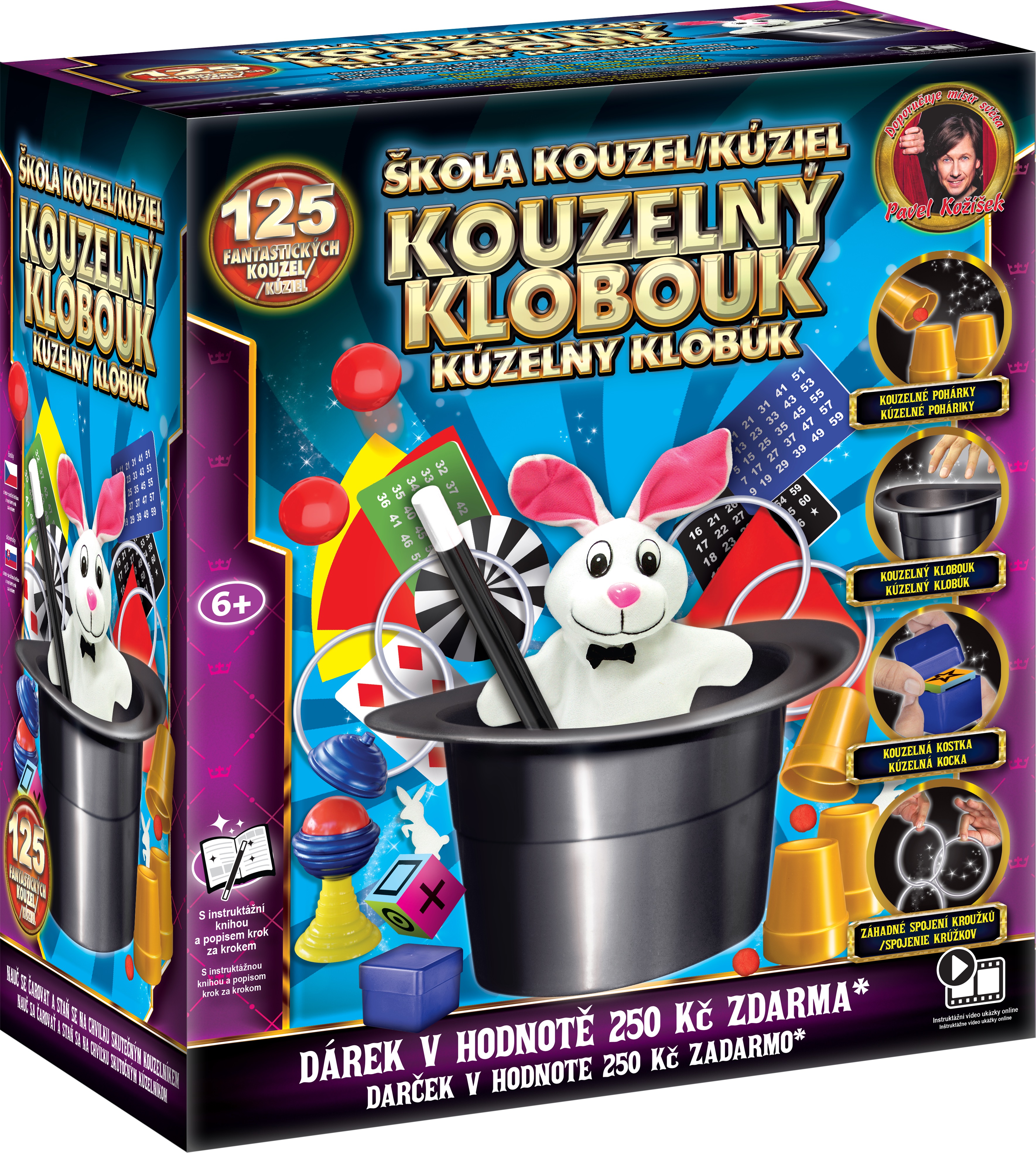 Magický klobúk 125 trikov