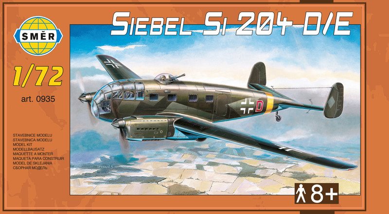 Směr Model Kit 0935 lietadlo – Siebel Si 204 D/E