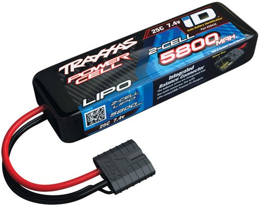 Traxxas LiPol Car 25C 5800mAh 2S1P 7.4V iD