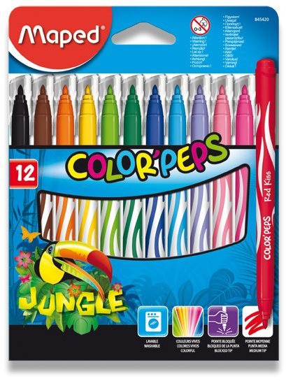 Maped Color Peps Jungle, 12 farieb