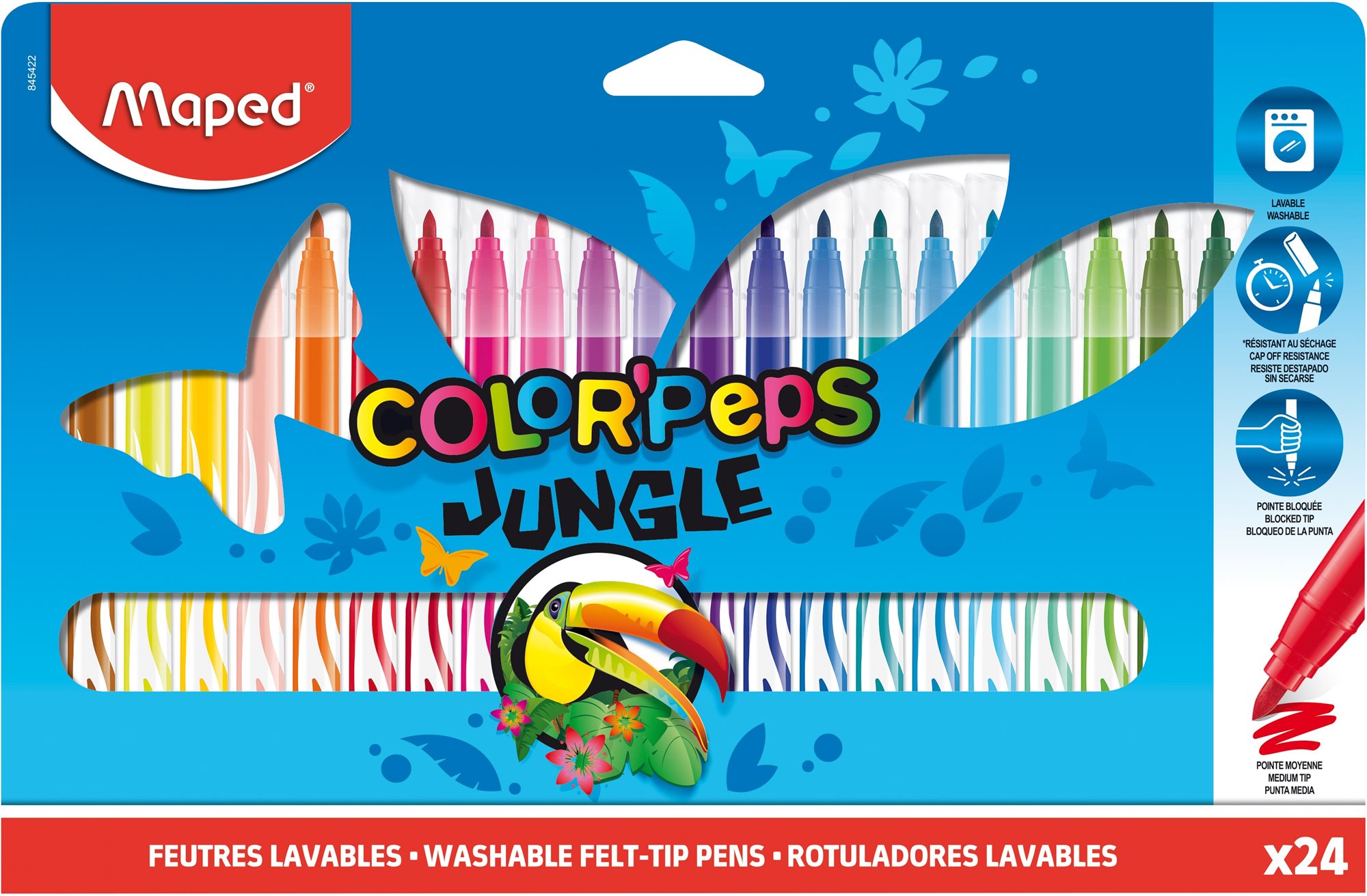 Maped Color Peps Jungle, 24 farieb