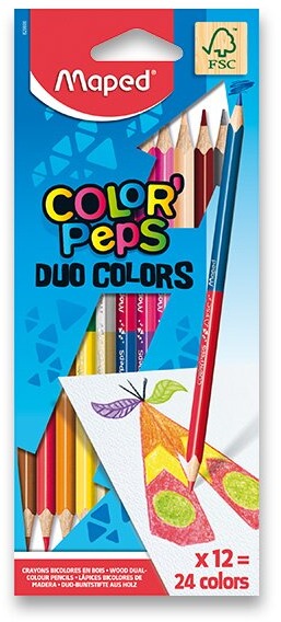 Maped Color Peps Duo, 24 farieb