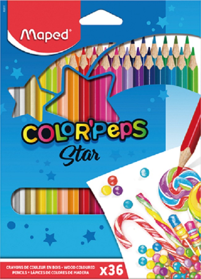 Maped Color Peps, 36 farieb