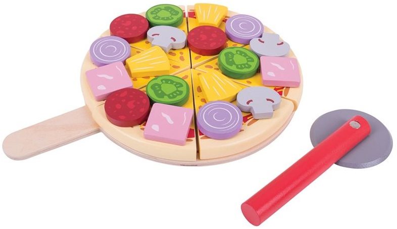 Bigjigs Krájacia pizza