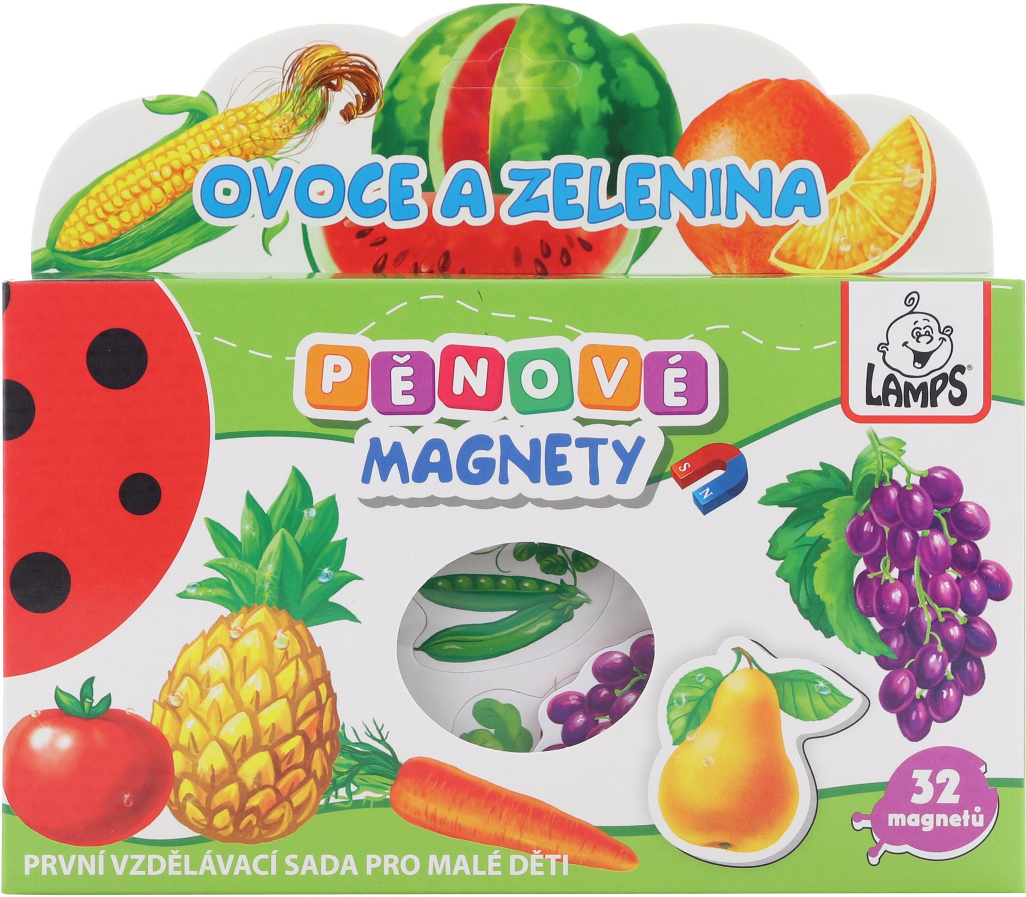 Penové magnety – Ovocie a zelenina